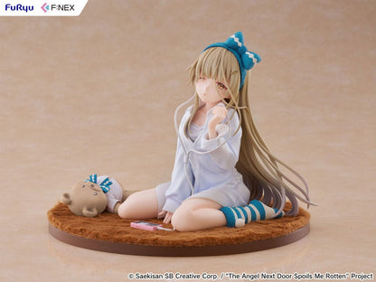 De engel naast de deur verwent me rot F:Nex PVC-beeld 1/7 Mahiru Shiina Relax Ver. 14 cm