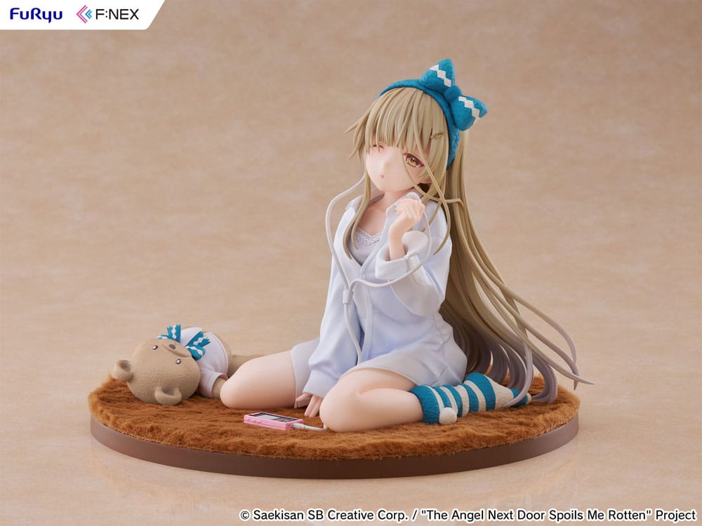 De engel naast de deur verwent me rot F:Nex PVC-beeld 1/7 Mahiru Shiina Relax Ver. 14 cm