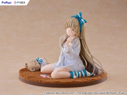 De engel naast de deur verwent me rot F:Nex PVC-beeld 1/7 Mahiru Shiina Relax Ver. 14 cm