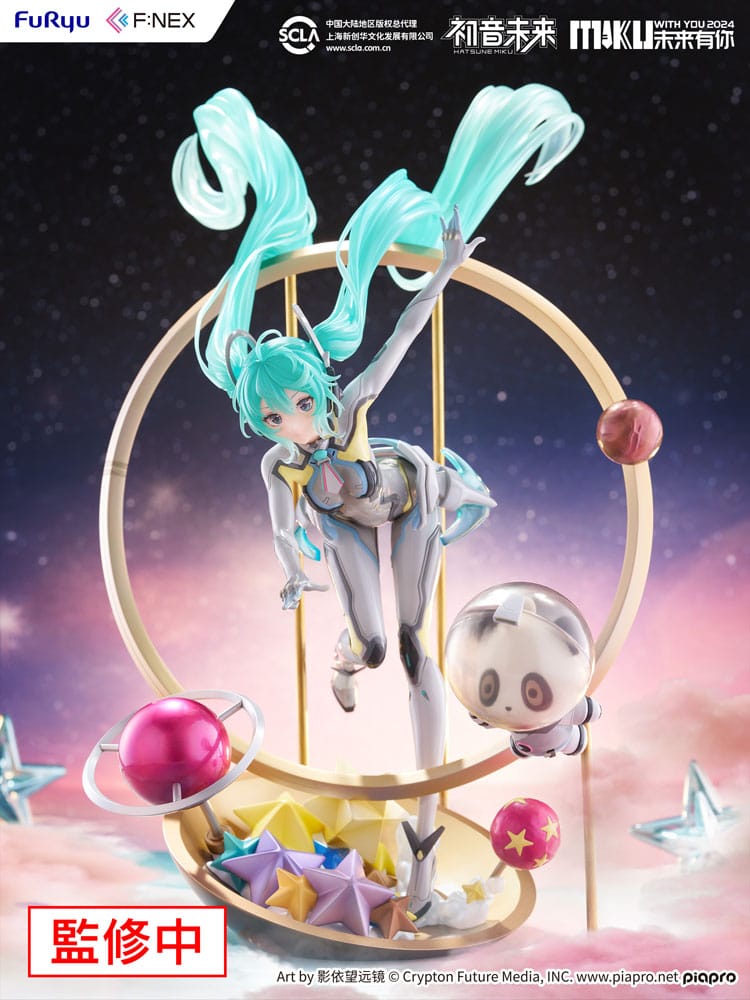 Hatsune Miku F: Nex PVC -standbeeld 1/7 Miku With You 2024 Ver. 29 cm