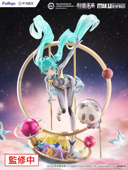 Hatsune Miku F: Nex PVC -standbeeld 1/7 Miku With You 2024 Ver. 29 cm