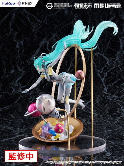 Hatsune Miku F: Nex PVC -standbeeld 1/7 Miku With You 2024 Ver. 29 cm