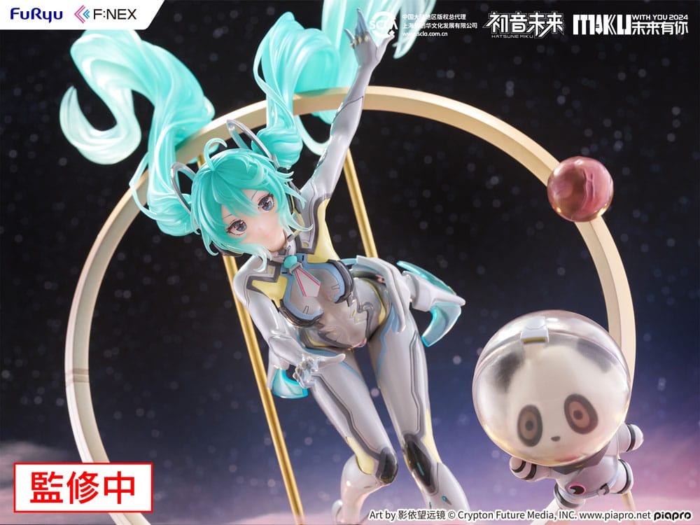Hatsune Miku F: Nex PVC -standbeeld 1/7 Miku With You 2024 Ver. 29 cm