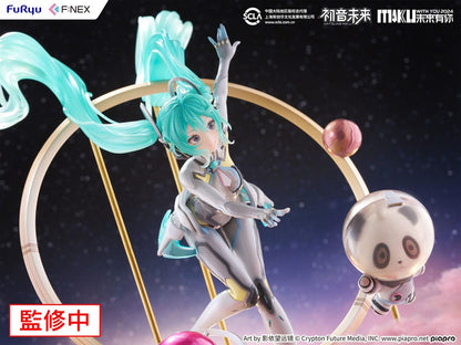 Hatsune Miku F: Nex PVC -standbeeld 1/7 Miku With You 2024 Ver. 29 cm