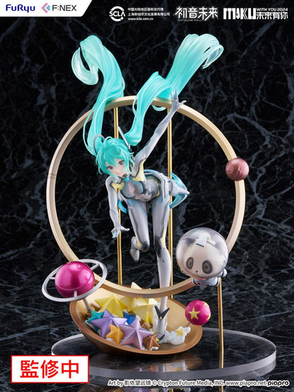 Hatsune Miku F: Nex PVC -standbeeld 1/7 Miku With You 2024 Ver. 29 cm