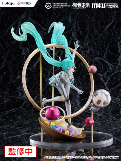 Hatsune Miku F: Nex PVC -standbeeld 1/7 Miku With You 2024 Ver. 29 cm