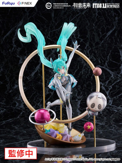 Hatsune Miku F: Nex PVC -standbeeld 1/7 Miku With You 2024 Ver. 29 cm