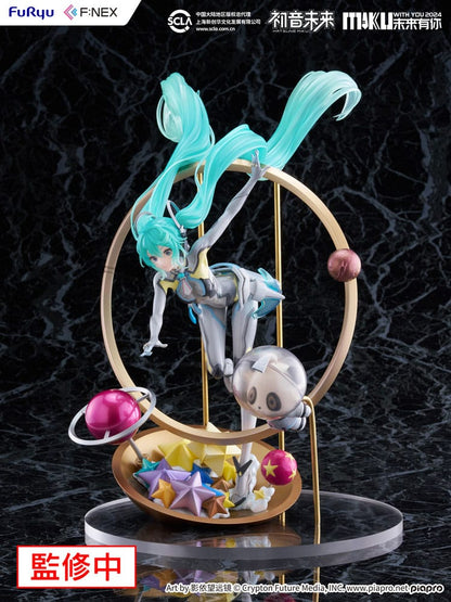 Hatsune Miku F: Nex PVC -standbeeld 1/7 Miku With You 2024 Ver. 29 cm