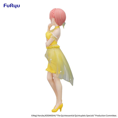 Het typische Quintuplets Trio-try-it PVC-standbeeld Nakano Ichika Pastel Dress ver. 21 cm
