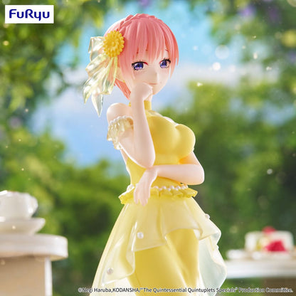 Het typische Quintuplets Trio-try-it PVC-standbeeld Nakano Ichika Pastel Dress ver. 21 cm