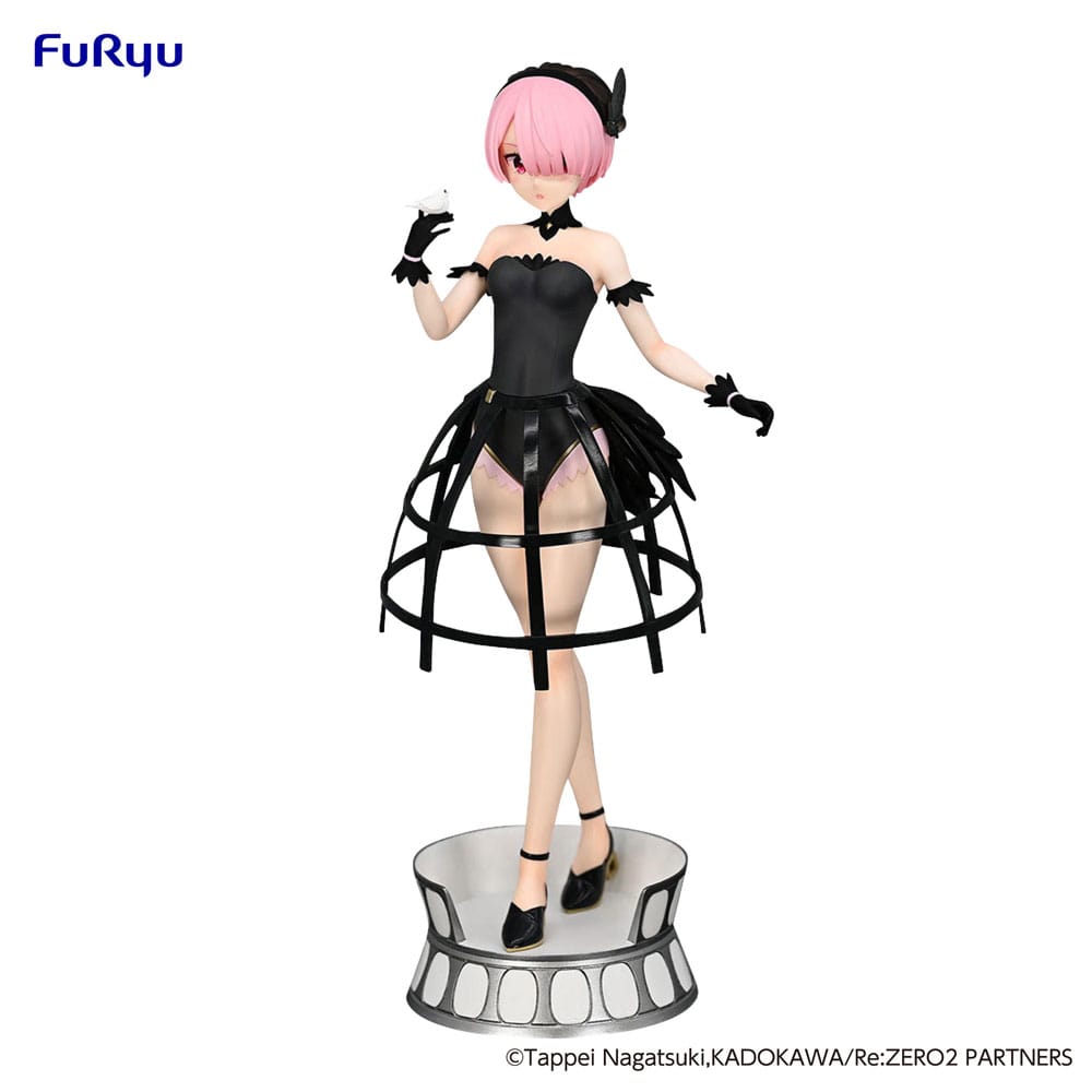Re: Zero overtreft het creatieve PVC -standbeeld Ram Cage -jurk 22 cm