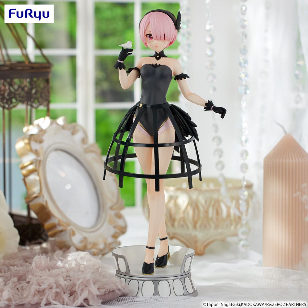 Re: Zero overtreft het creatieve PVC -standbeeld Ram Cage -jurk 22 cm