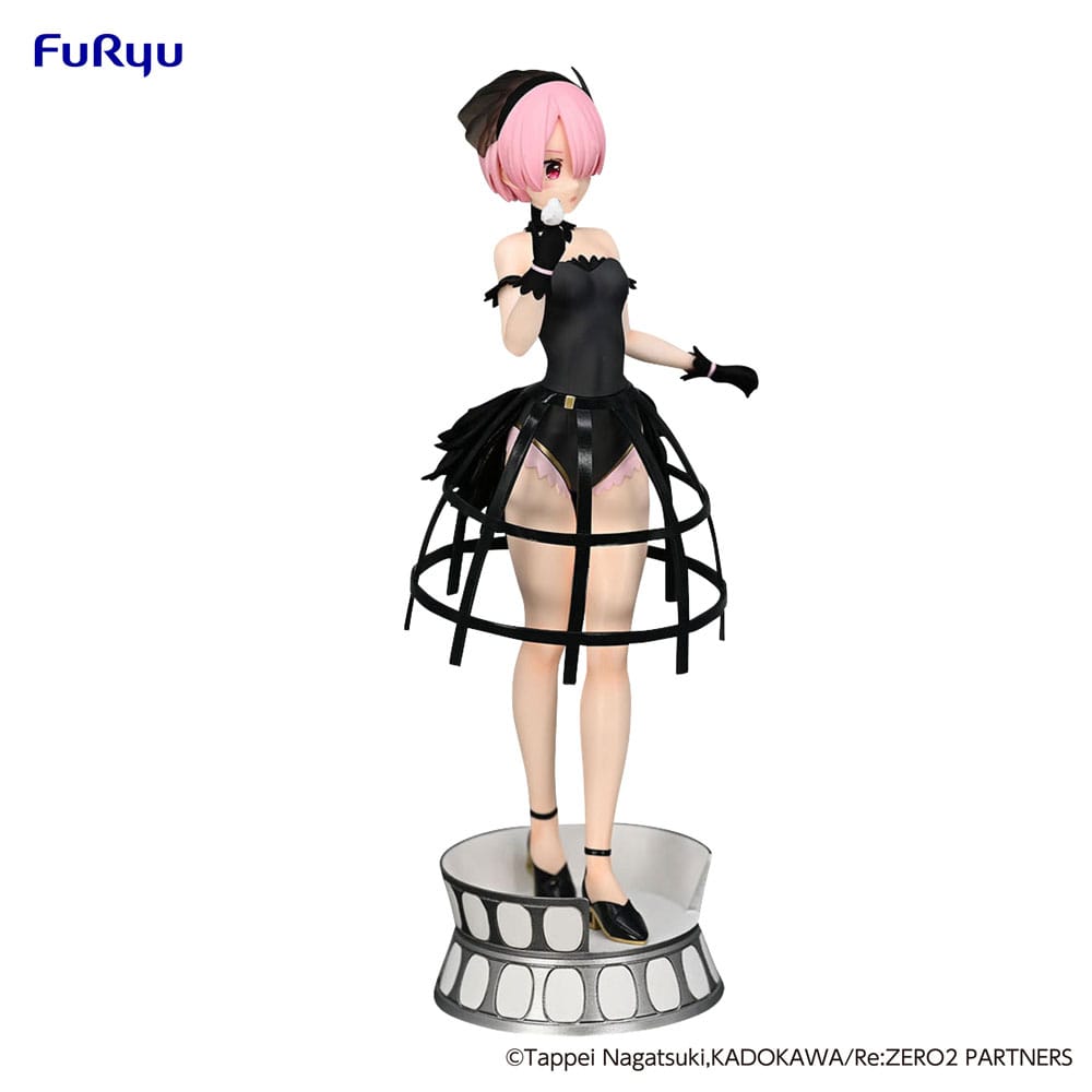 Re: Zero overtreft het creatieve PVC -standbeeld Ram Cage -jurk 22 cm