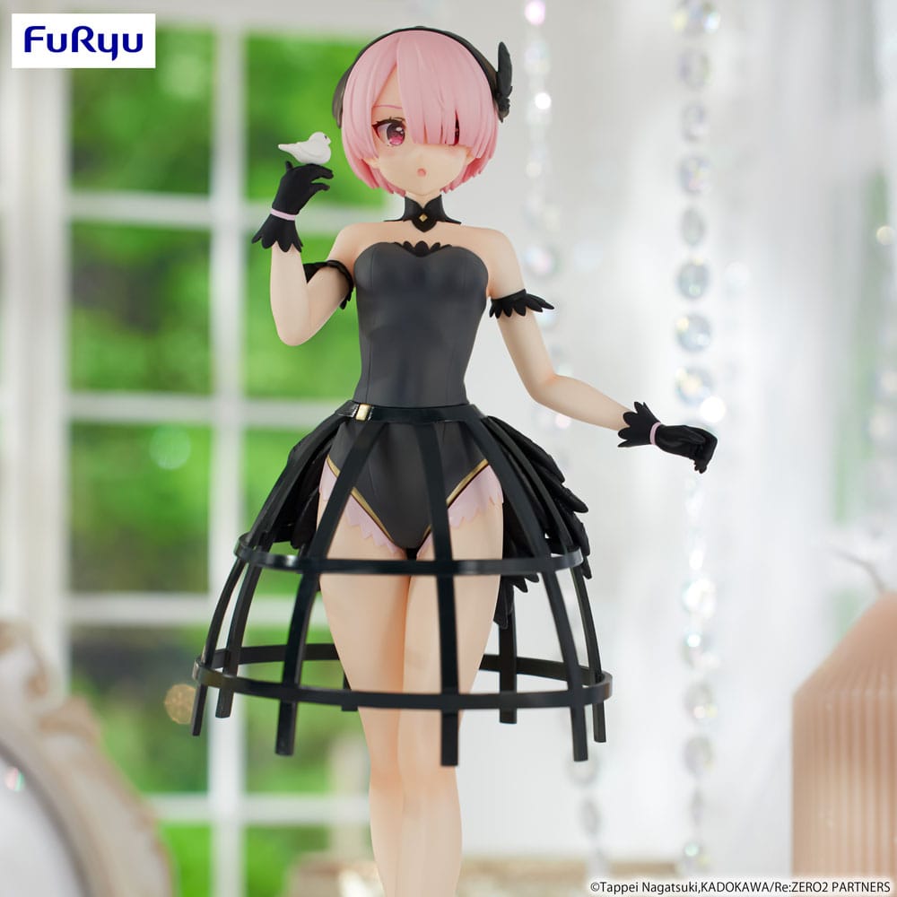 Re: Zero overtreft het creatieve PVC -standbeeld Ram Cage -jurk 22 cm