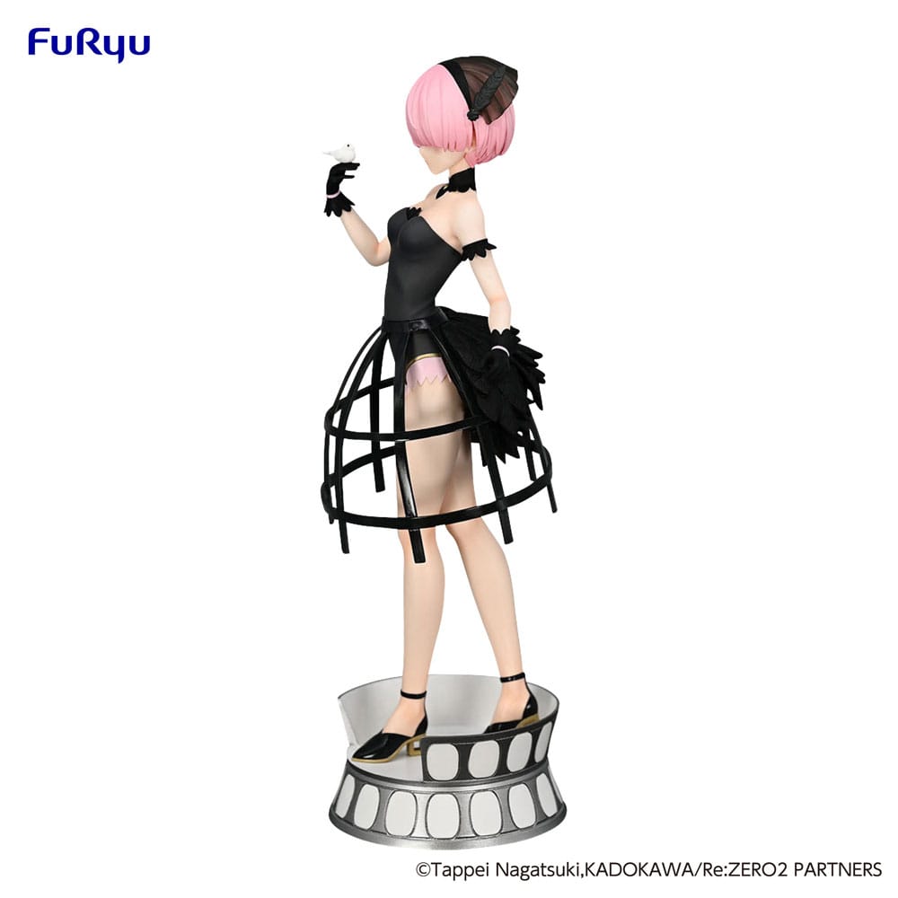 Re: Zero overtreft het creatieve PVC -standbeeld Ram Cage -jurk 22 cm