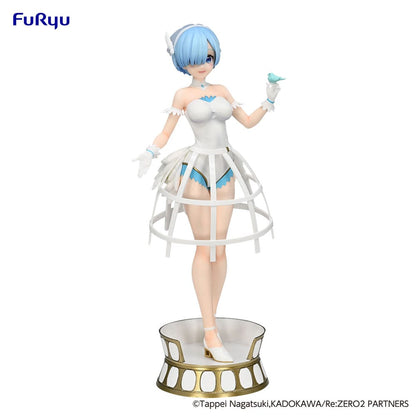 Re: Zero overschrijdt het creatieve PVC -standbeeld Rem Cage -jurk 22 cm
