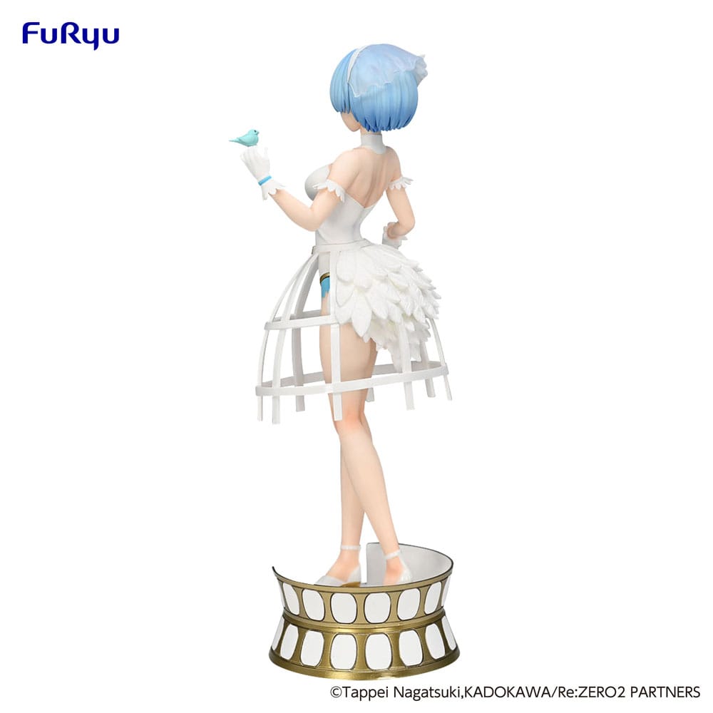 Re: Zero overschrijdt het creatieve PVC -standbeeld Rem Cage -jurk 22 cm