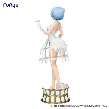 Re: Zero overschrijdt het creatieve PVC -standbeeld Rem Cage -jurk 22 cm