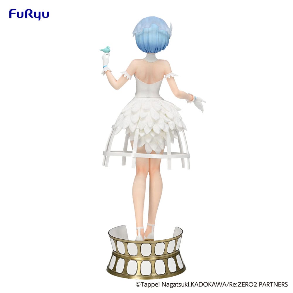 Re: Zero overschrijdt het creatieve PVC -standbeeld Rem Cage -jurk 22 cm