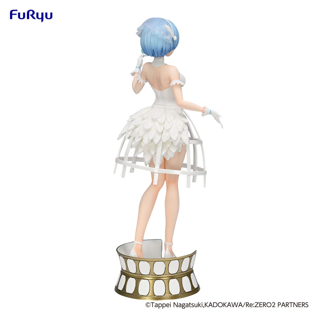 Re: Zero overschrijdt het creatieve PVC -standbeeld Rem Cage -jurk 22 cm