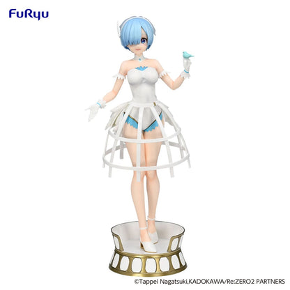 Re: Zero overschrijdt het creatieve PVC -standbeeld Rem Cage -jurk 22 cm