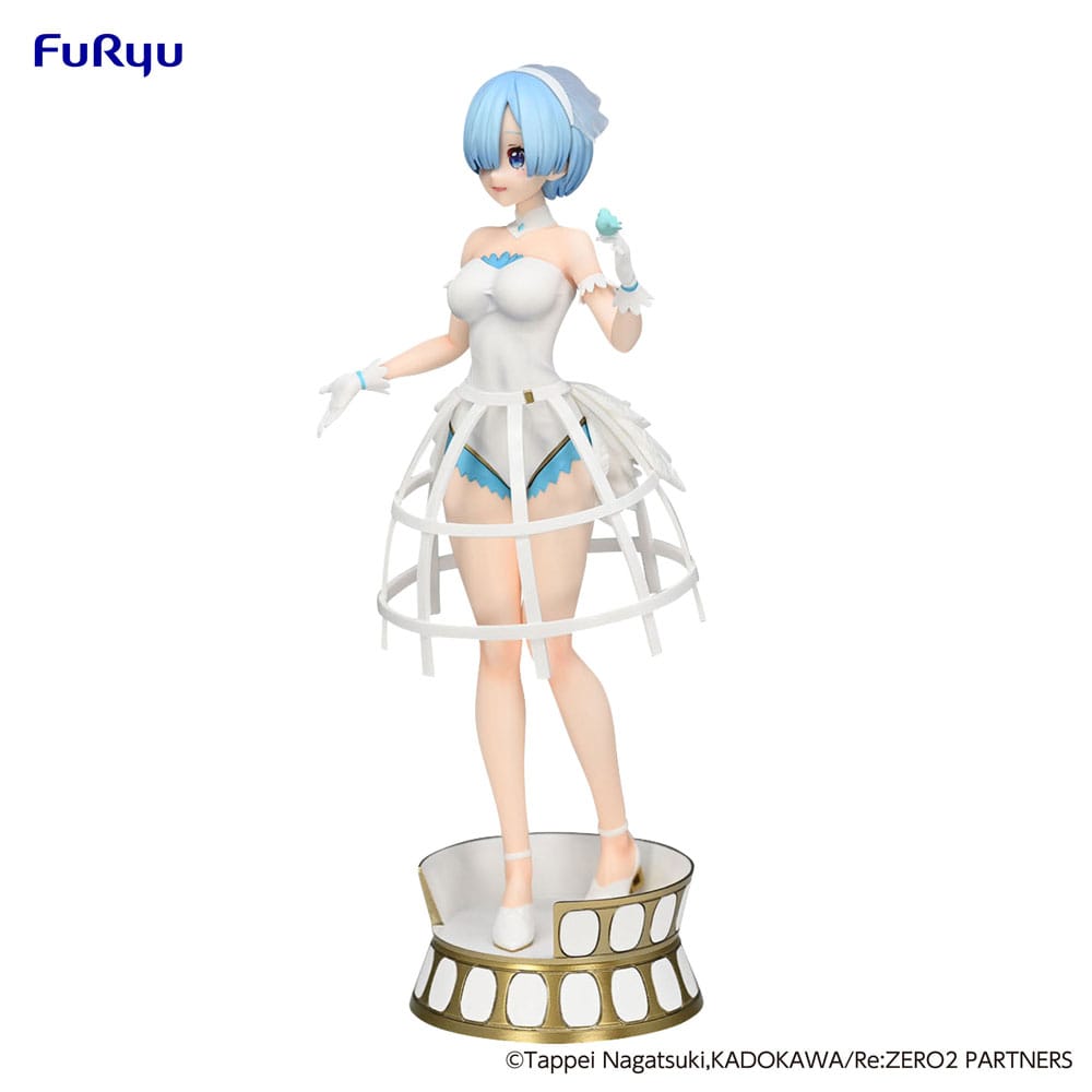 Re: Zero overschrijdt het creatieve PVC -standbeeld Rem Cage -jurk 22 cm