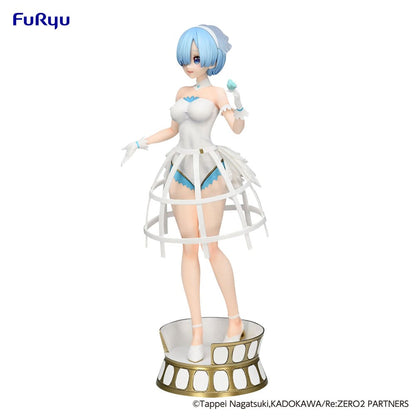 Re: Zero overschrijdt het creatieve PVC -standbeeld Rem Cage -jurk 22 cm