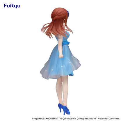 Het typische Quintuplets Trio-try-it PVC-standbeeld Nakano Miku Pastel Dress ver. 21 cm