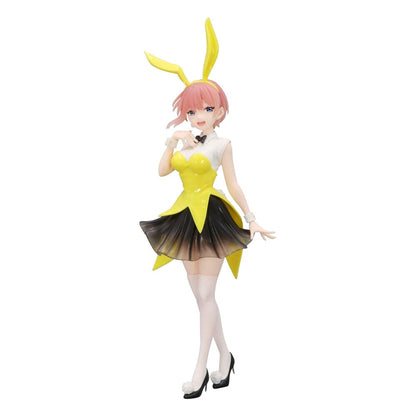 Het typische Quintuplets Trio-try-it PVC standbeeld Nakano Ichika Bunnies ver. Een andere kleur 24 cm