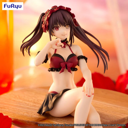Date een live noedelstopper PVC -standbeeld Kurumi Tokisaki Swimsuit ver. 15 cm