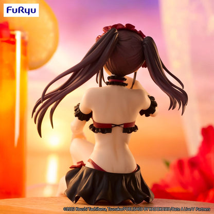 Date een live noedelstopper PVC -standbeeld Kurumi Tokisaki Swimsuit ver. 15 cm