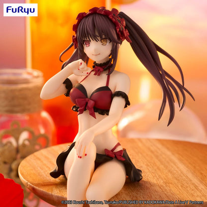 Date een live noedelstopper PVC -standbeeld Kurumi Tokisaki Swimsuit ver. 15 cm