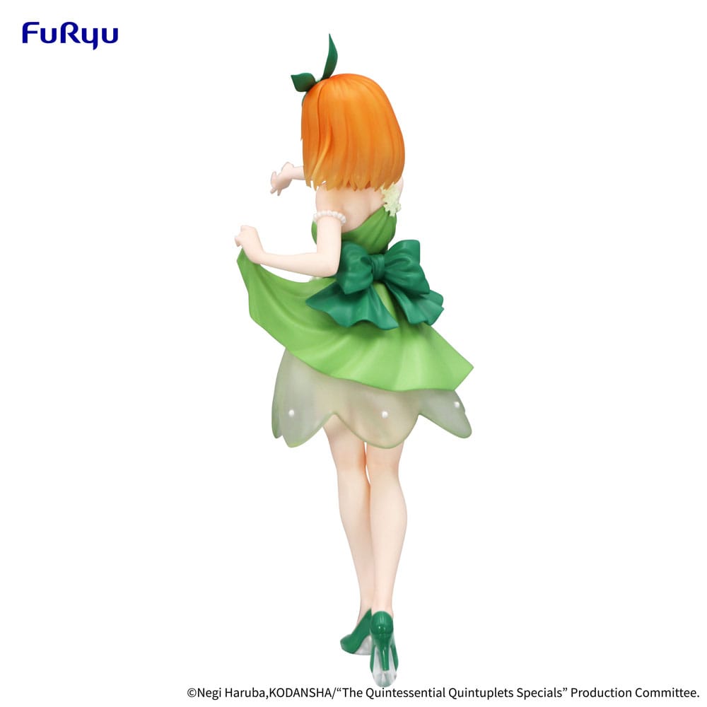 Het typische Quintuplets Trio-try-it PVC standbeeld Nakano Yotsuba Pastel Dress ver. 22 cm