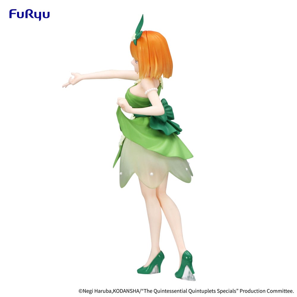 Het typische Quintuplets Trio-try-it PVC standbeeld Nakano Yotsuba Pastel Dress ver. 22 cm