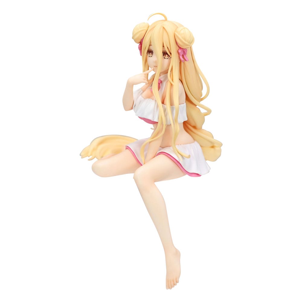 Datum een ​​live V noedelstopper PVC -standbeeld Mukuro Hoshimiya Swimsuit ver. 13 cm