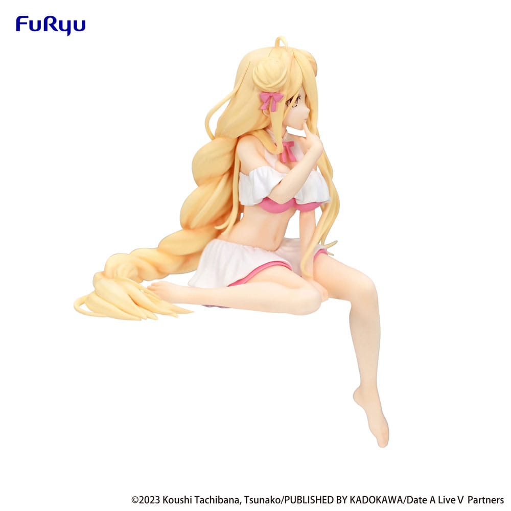Datum een ​​live V noedelstopper PVC -standbeeld Mukuro Hoshimiya Swimsuit ver. 13 cm