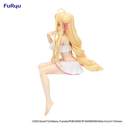 Datum een ​​live V noedelstopper PVC -standbeeld Mukuro Hoshimiya Swimsuit ver. 13 cm