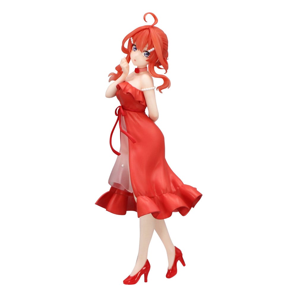 Het typische Quintuplets Specials-trio-try-it PVC standbeeld Itsuki Nakano Pastel Dress ver. 22 cm