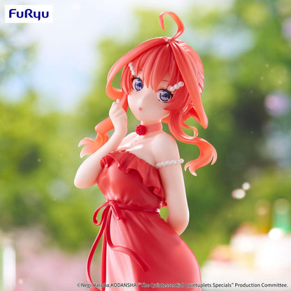 Het typische Quintuplets Specials-trio-try-it PVC standbeeld Itsuki Nakano Pastel Dress ver. 22 cm