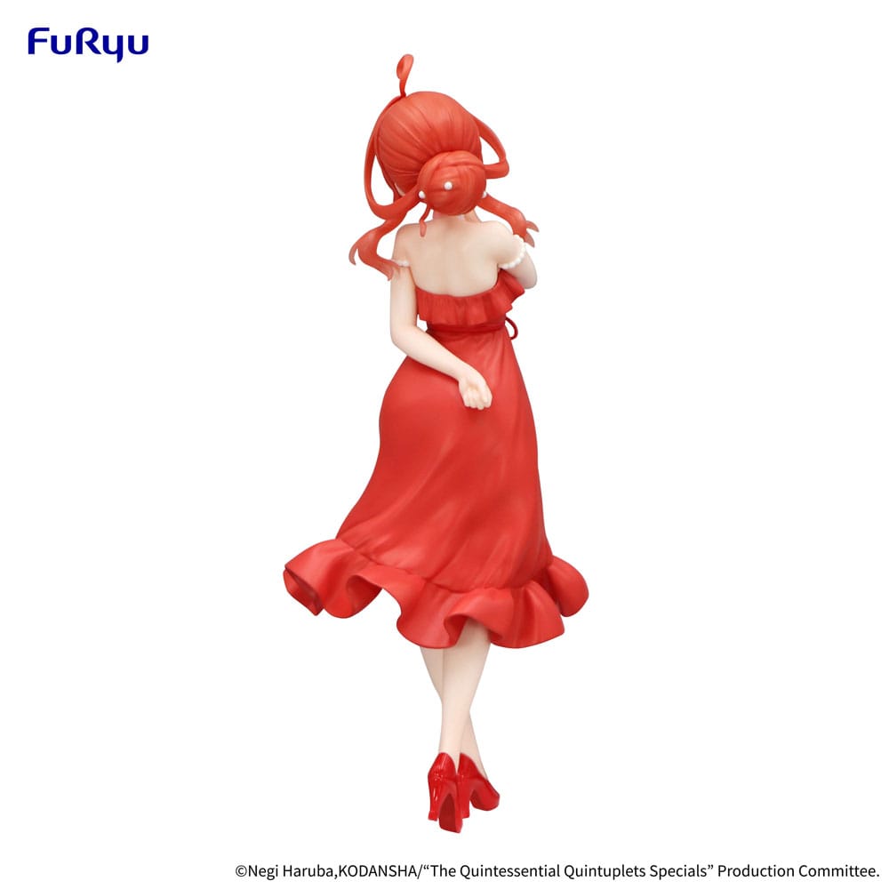 Het typische Quintuplets Specials-trio-try-it PVC standbeeld Itsuki Nakano Pastel Dress ver. 22 cm