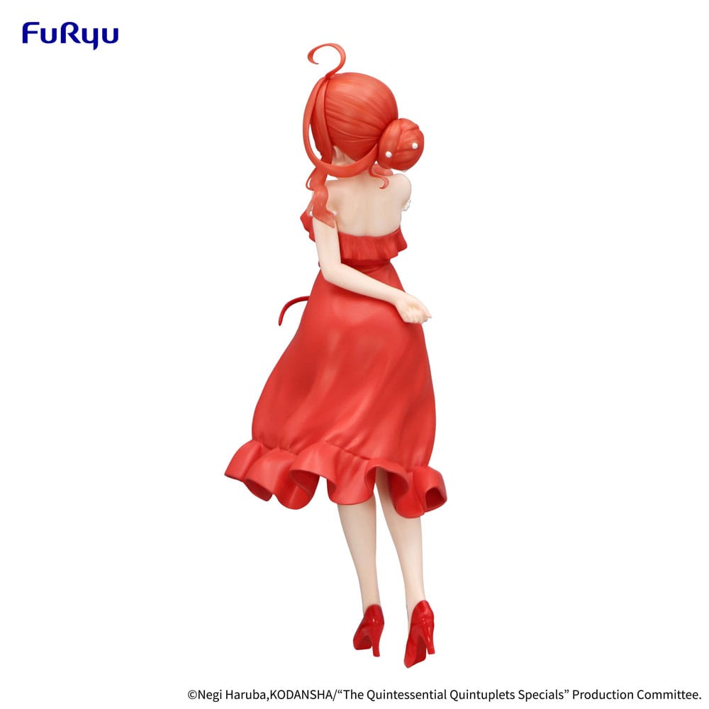 Het typische Quintuplets Specials-trio-try-it PVC standbeeld Itsuki Nakano Pastel Dress ver. 22 cm