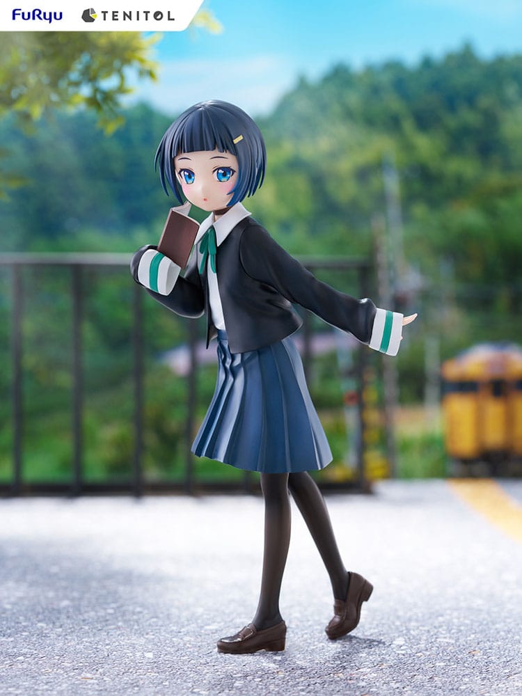 Train naar het einde van het World Tenitol PVC -standbeeld Akira Shinonome 20 cm