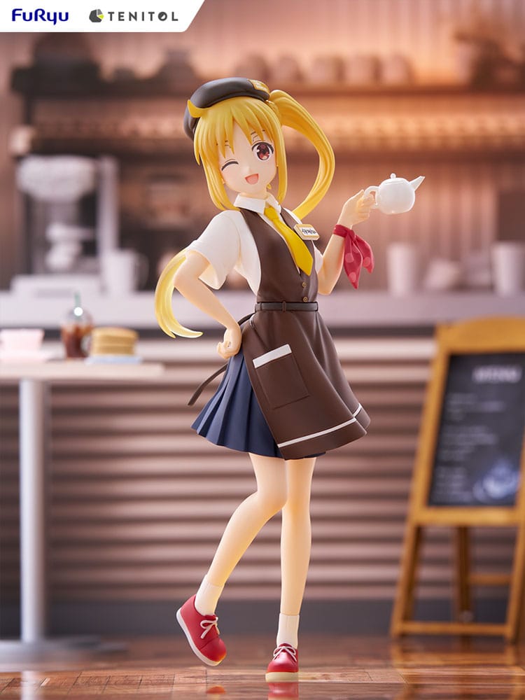 Bocchi de rots! Tenitol PVC standbeeld Nijika Ijichi Café Style ver. 20 cm