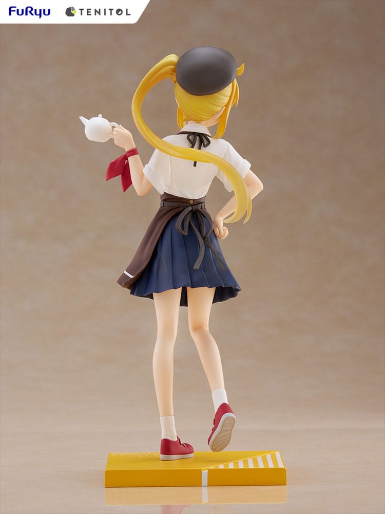 Bocchi de rots! Tenitol PVC standbeeld Nijika Ijichi Café Style ver. 20 cm