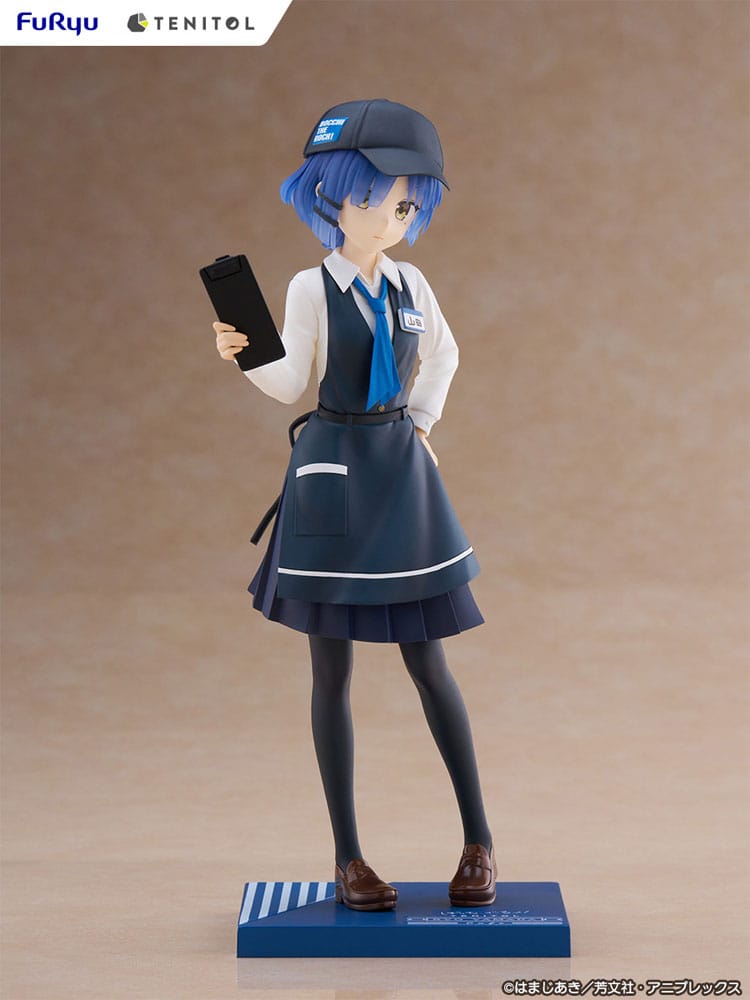 Bocchi de rots! Tenitol PVC -standbeeld Ryo Yamada Cafe Style ver. 21 cm