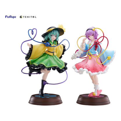 Touhou Project Tenitol Pvc Statue Koishi Komeiji & Satori Komeiji 22 cm