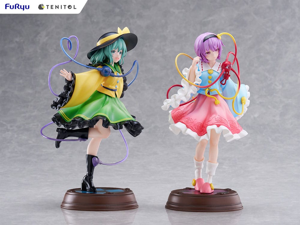 Touhou Project Tenitol Pvc Statue Koishi Komeiji & Satori Komeiji 22 cm
