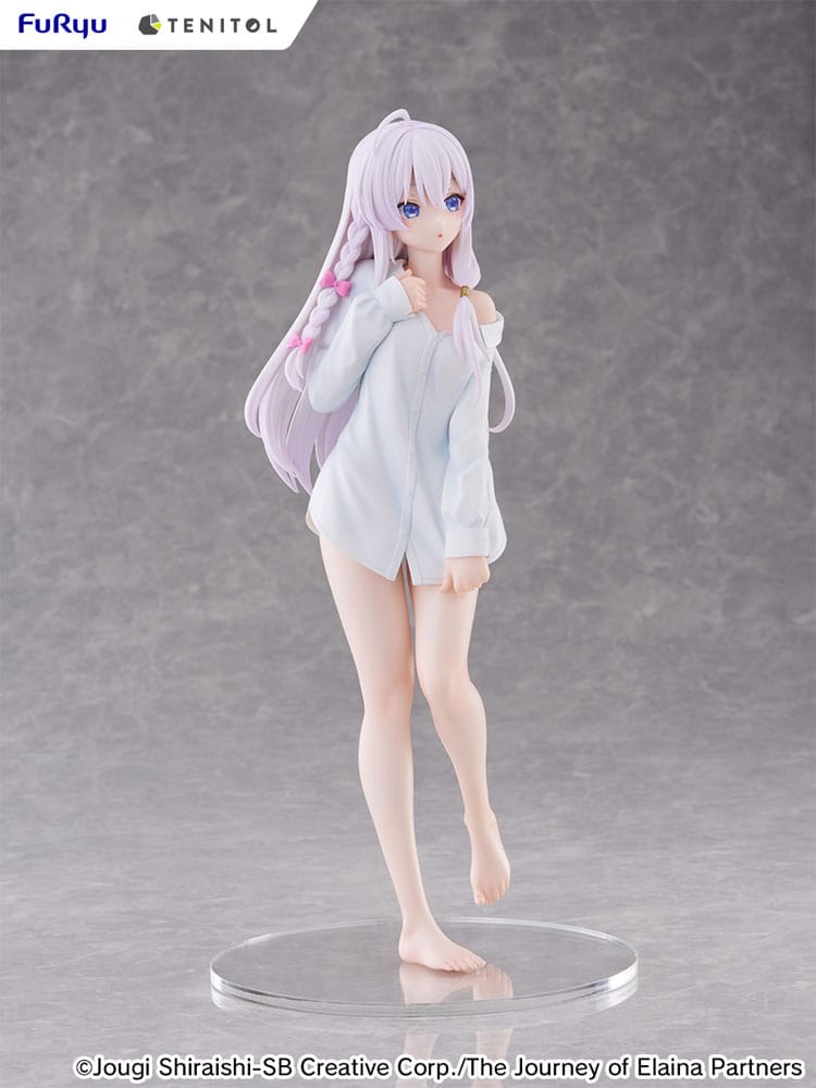 Wandering Witch: The Journey of Elaina Tenitol Hoog PVC-beeld Elania Shirt Ver. 30 cm
