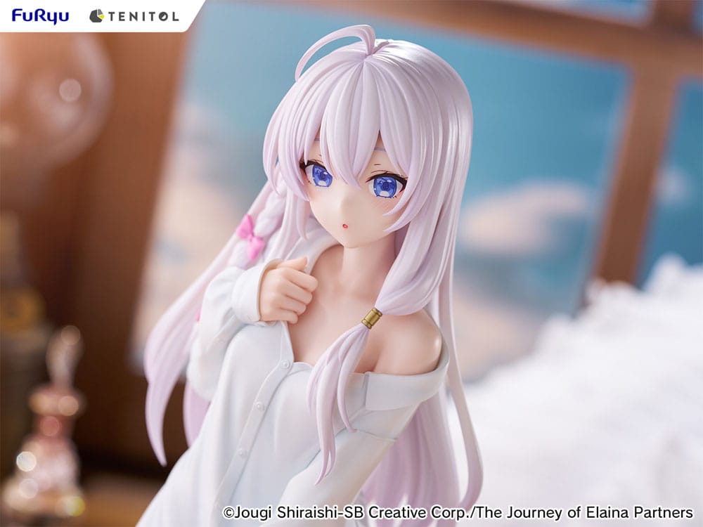Wandering Witch: The Journey of Elaina Tenitol Hoog PVC-beeld Elania Shirt Ver. 30 cm