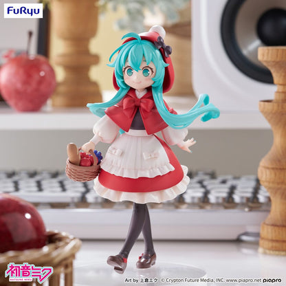 Hatsune Miku Desktop Fairy PVC-standbeeld Hatsune Miku Roodkapje Ver. 16 cm